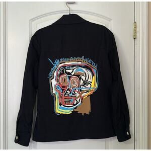 Rare Basquiat Skull Jacket | Men’s S/M | Women's M/L Artwear Collectible